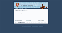 Desktop Screenshot of exekutor-kv.cz